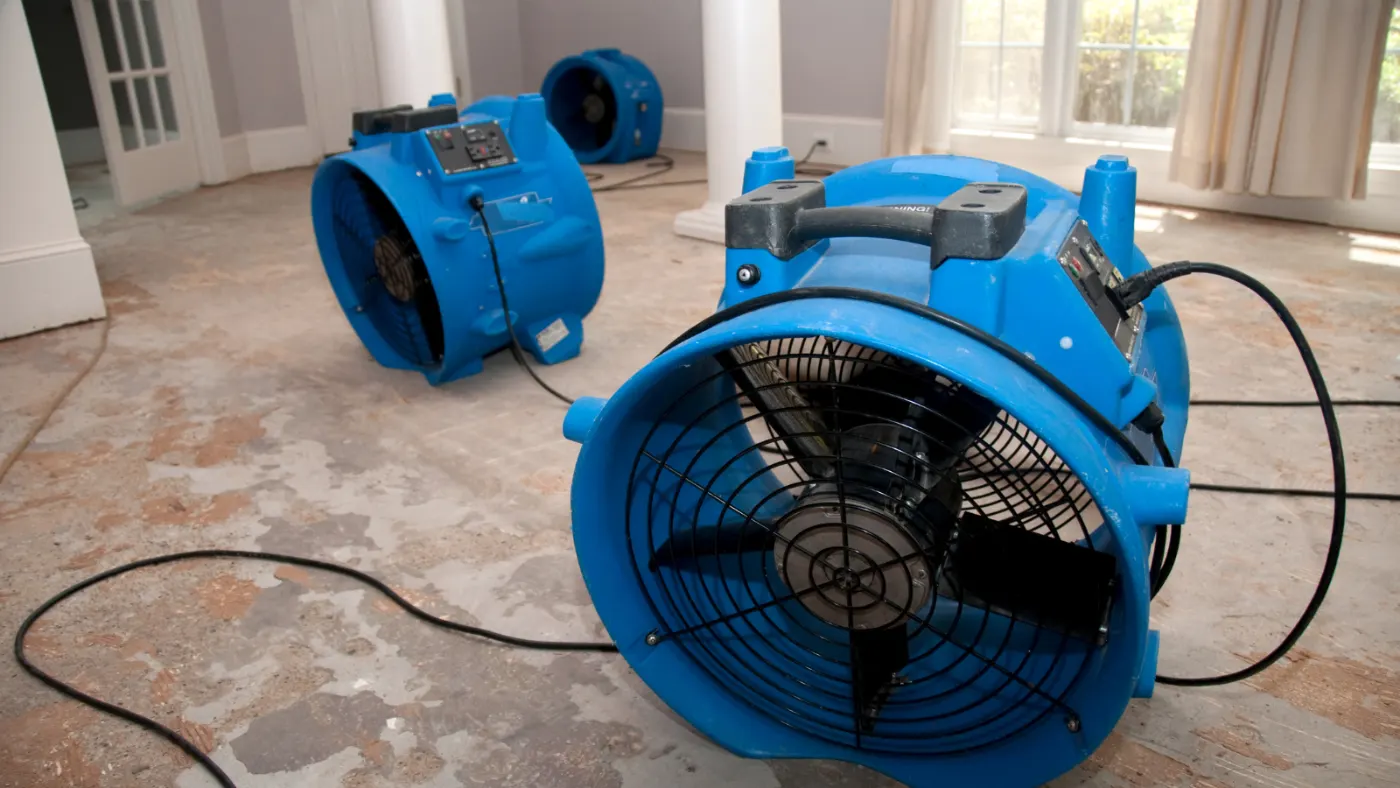 Water damage restoration by Somerset Water Restoration near Noblesville, IN